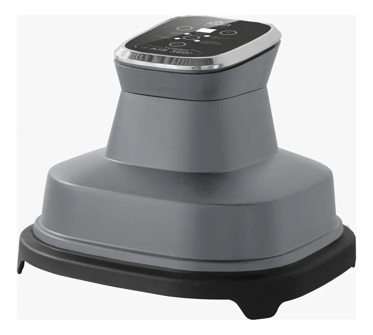 Fritadeira Air Fryer de Vidro Borossilicato 4L 1500W Kian Preto - 9